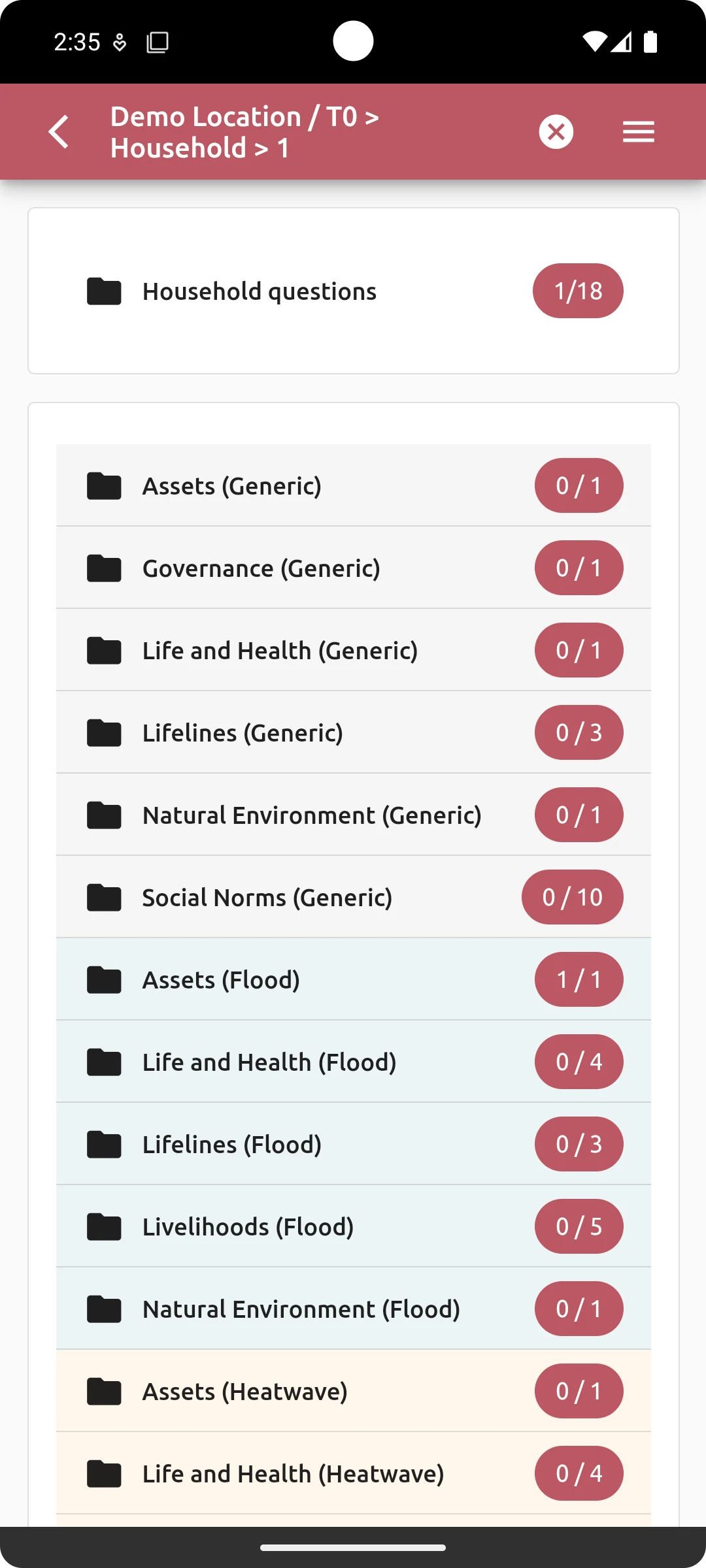Zurich CRMC App screenshot